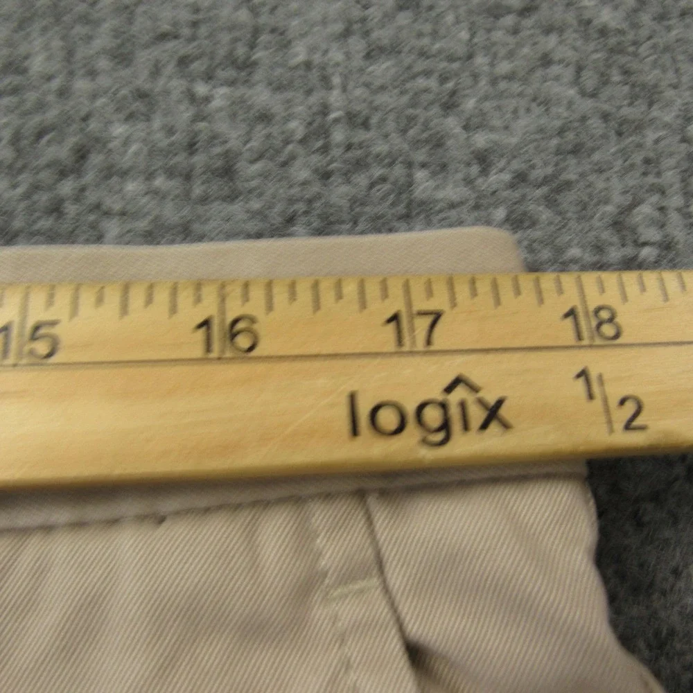 Banana Republic‎ Pants Mens 34x34 Khaki Aiden Chino Slim Fit Flat Front Cotton